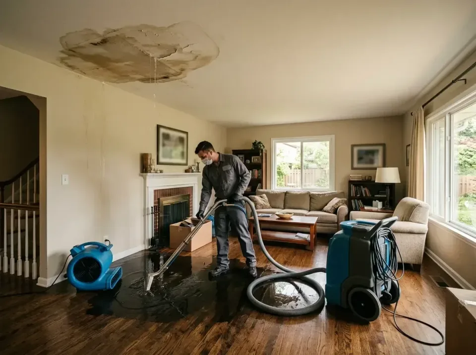 attic-pipe-burst-ceiling-drip-008 — frequently asked questions, Water Damage Restoration & Carpet Care in Yuma, AZ